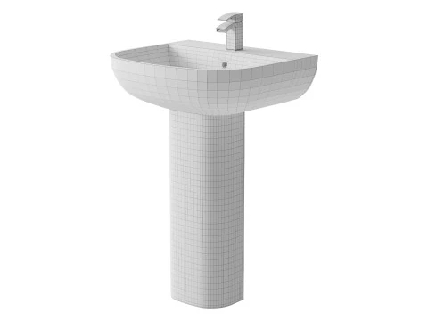 Wash Basin 3D Model