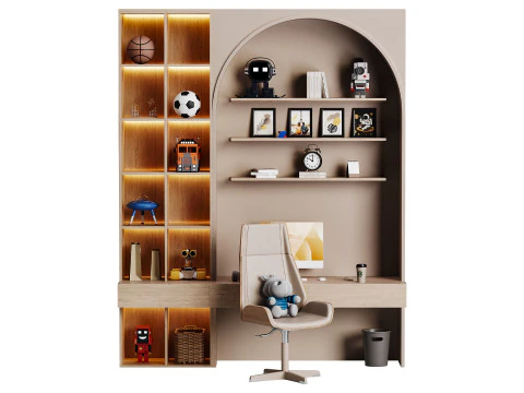 Workplace for Children 13 3D Model