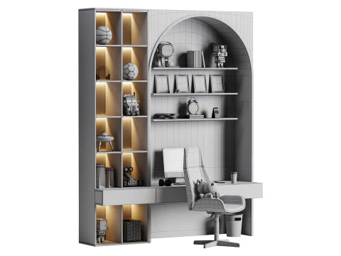 Workplace for Children 13 3D Model