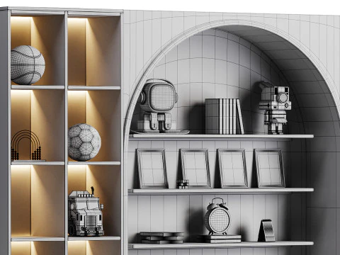 Workplace for Children 13 3D Model
