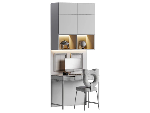 Workplace for Children 14 3D Model