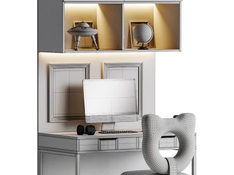 Workplace for Children 14 3D Model