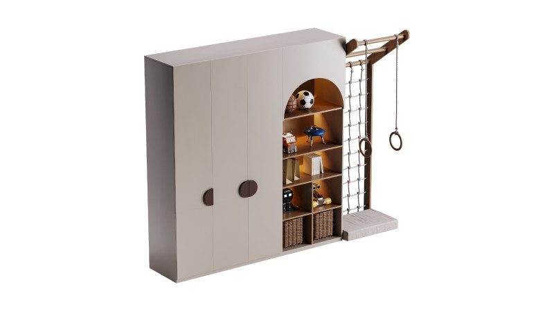 Luogo di lavoro per i bambini 18 Modello 3D .c4d .max .obj .3ds .fbx .stl .blend