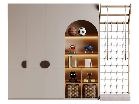 Workplace for Children 18 3D Model