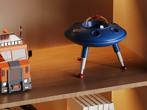 Luogo di lavoro per i bambini 18 Modello 3D