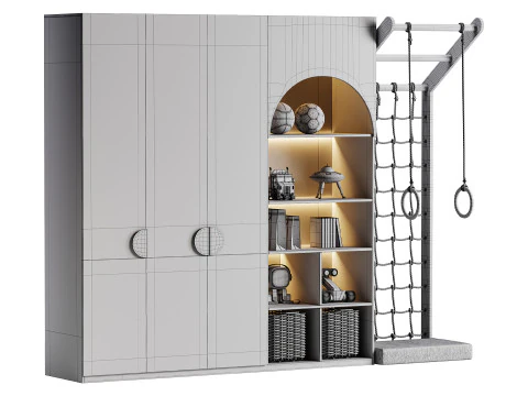 Workplace for Children 18 3D Model