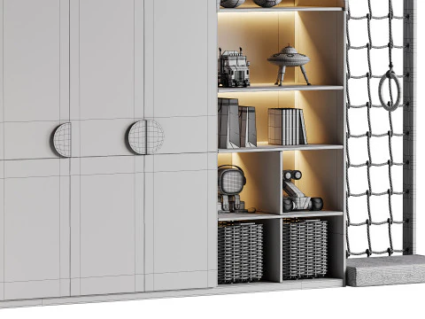 Workplace for Children 18 3D Model