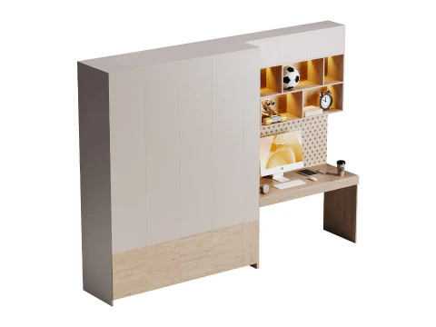 Робоче місце для дітей 19 3D Модель