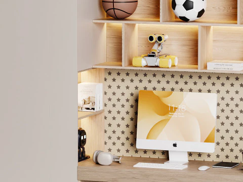 Workplace for Children 19 3D Model