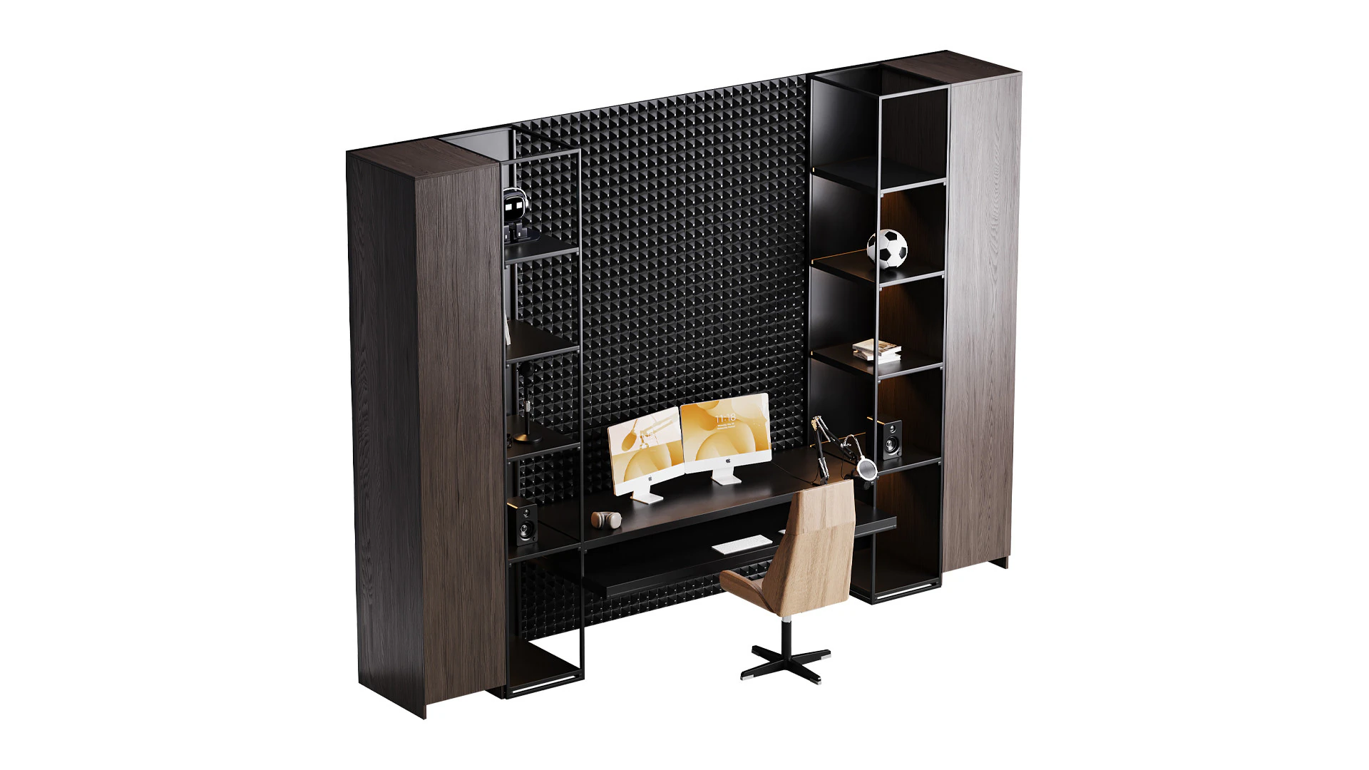 Workplace for Children 20 3D Model .c4d .max .obj .3ds .fbx .stl .blend 