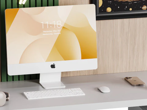 Luogo di lavoro per i bambini 21 Modello 3D