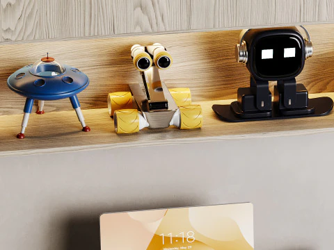 Рабочее место для детей 22 3D Модель