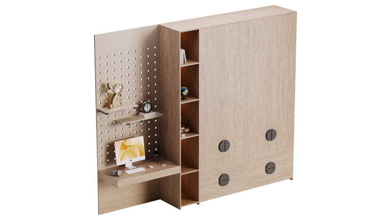 Luogo di lavoro per i bambini 24 Modello 3D .c4d .max .obj .3ds .fbx .stl .blend