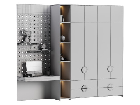 Luogo di lavoro per i bambini 24 Modello 3D