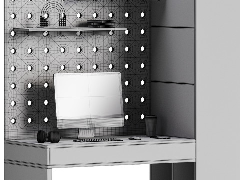 Luogo di lavoro per i bambini 25 Modello 3D