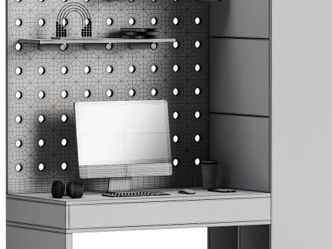 Workplace for Children 25 3D Model