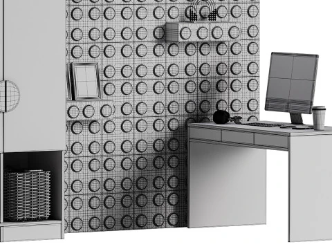 Luogo di lavoro per i bambini 26 Modello 3D