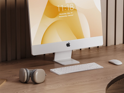 Рабочее место для детей 27 3D Модель