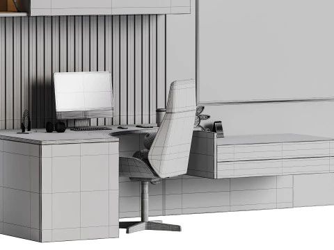 Workplace for Children 27 3D Model