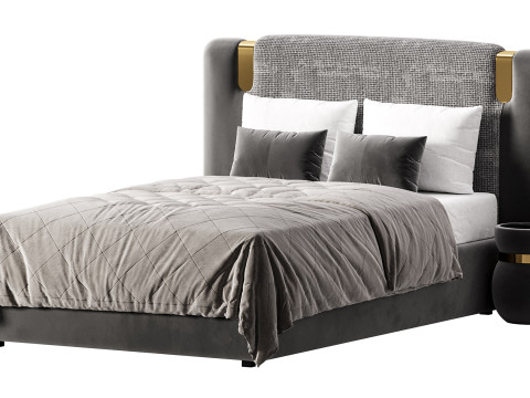 Daya Tarik Headboard Model 3D