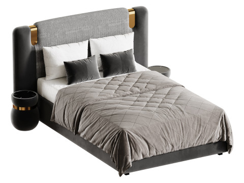 Allure Headboard 3D Model