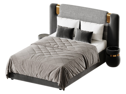 Allure Headboard 3D Model