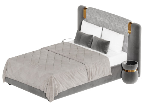 Allure Headboard 3D Model