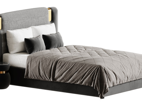 Allure Headboard 3D Model