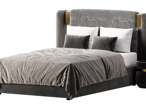 Allure Headboard 3D Model