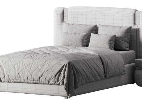 Allure Headboard 3D Model