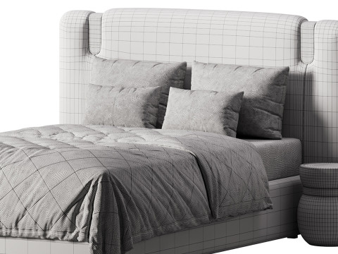 Allure Headboard 3D Model