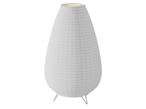 Lampa stołowa w stylu Art Deco Model 3D