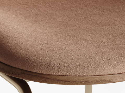 Beetle Dining Chair 3D Model