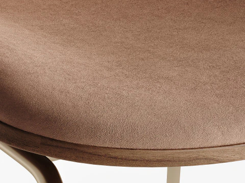 Beetle Dining Chair 3D Model