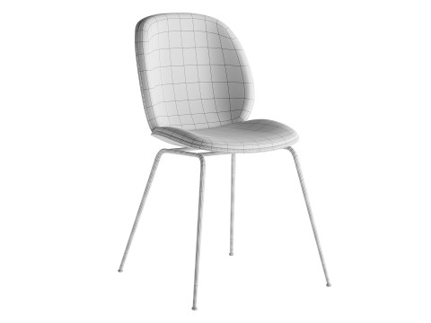 Beetle Dining Chair 3D Model