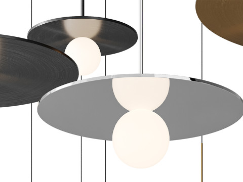 Bola Disc Pendant Light 3D Model