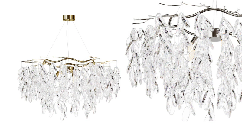 Люстра JASNA 01 3D Модель .c4d .max .obj .3ds .fbx .stl .blend 