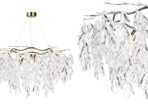 Żyrandol JASNA 01 Model 3D