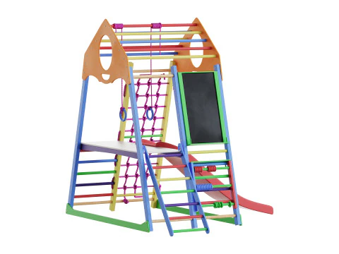 Kit sportivo per bambini KindWood Color Plus 3 Modello 3D