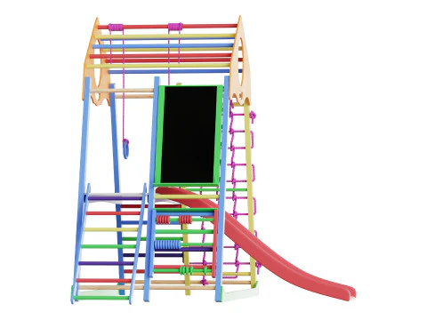 Kit sportivo per bambini KindWood Color Plus 3 Modello 3D