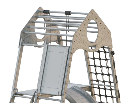 Kit sportivo per bambini KindWood Color Plus 3 Modello 3D