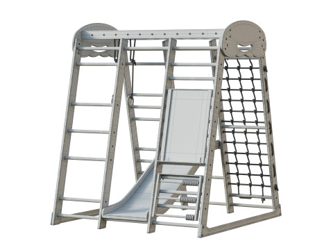 子供用スポーツキティ水彩スカイプラス 7 3Dモデル