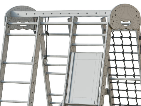 子供用スポーツキティ水彩スカイプラス 7 3Dモデル