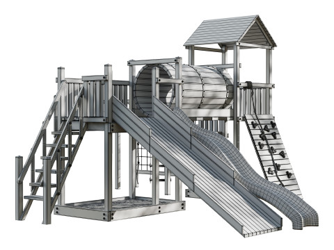 Zona bambini Modello 3D