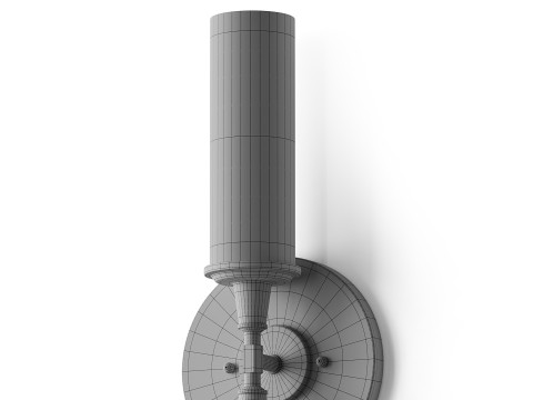 Applique in vetro a doppio proiettile Modello 3D