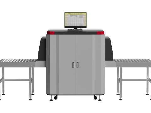 HP-SE5335S 3D-R&ouml;ntgen-Gep&auml;ckscanner 7-Farben-Detektor 3D Modell