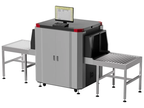 Rilevatore a 7 colori per scanner per bagagli a raggi X 3D HP-SE5335S Modello 3D