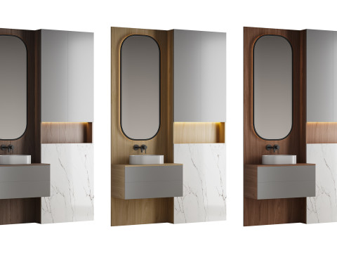 Jogo de banheiro 01 Modelo 3D