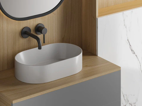 Perlengkapan kamar mandi 01 Model 3D