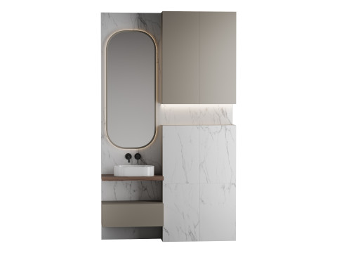 Ensemble de salle de bain 02 Modèle 3D